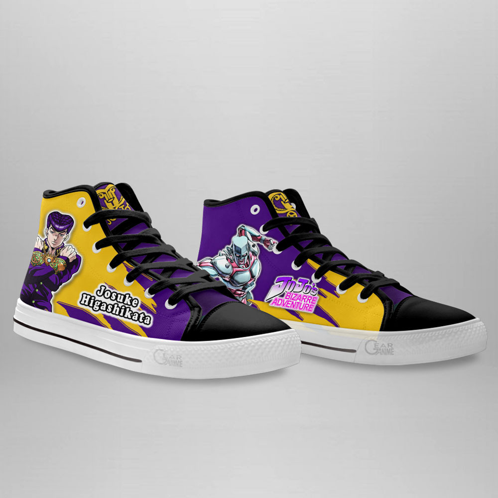 Jousuke Higashikata High Top Shoes JoJo’s Bizarre Adventure Anime Sneakers