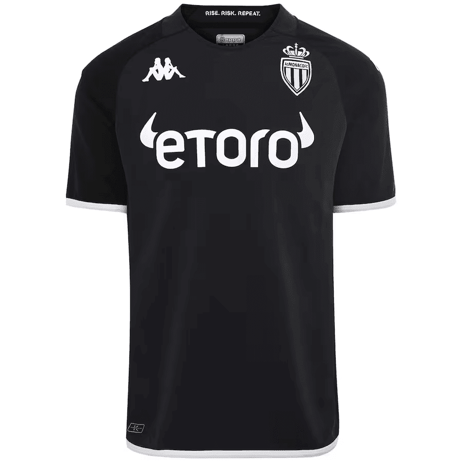 Jovetic 10 AS Monaco 2022/23 Away Player Soccer Jersey – Black Jovetic 10 AS Monaco 2022/23 Away Player Soccer Jersey – Black