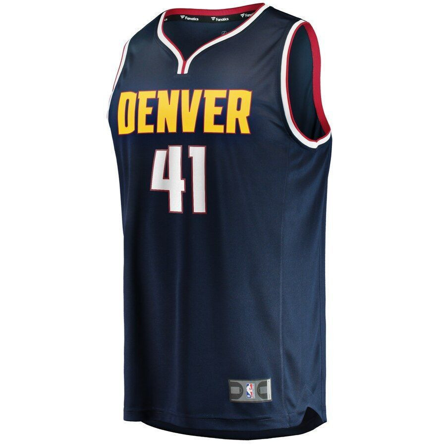 Juan Hernangomez Denver Nuggets Fast Break Player Jersey – Icon Edition – Navy