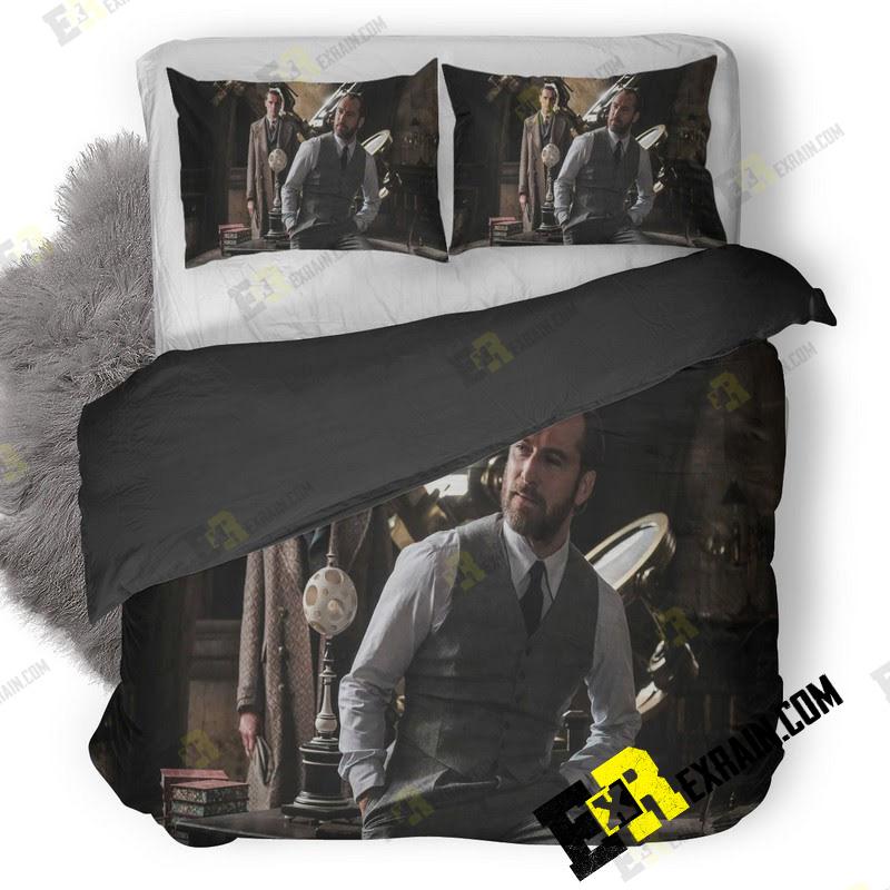 Jude Law Fantastic Beasts The Crimes Of Grindelwald 5Y 3D Customized Duvet Cover Bedding Set