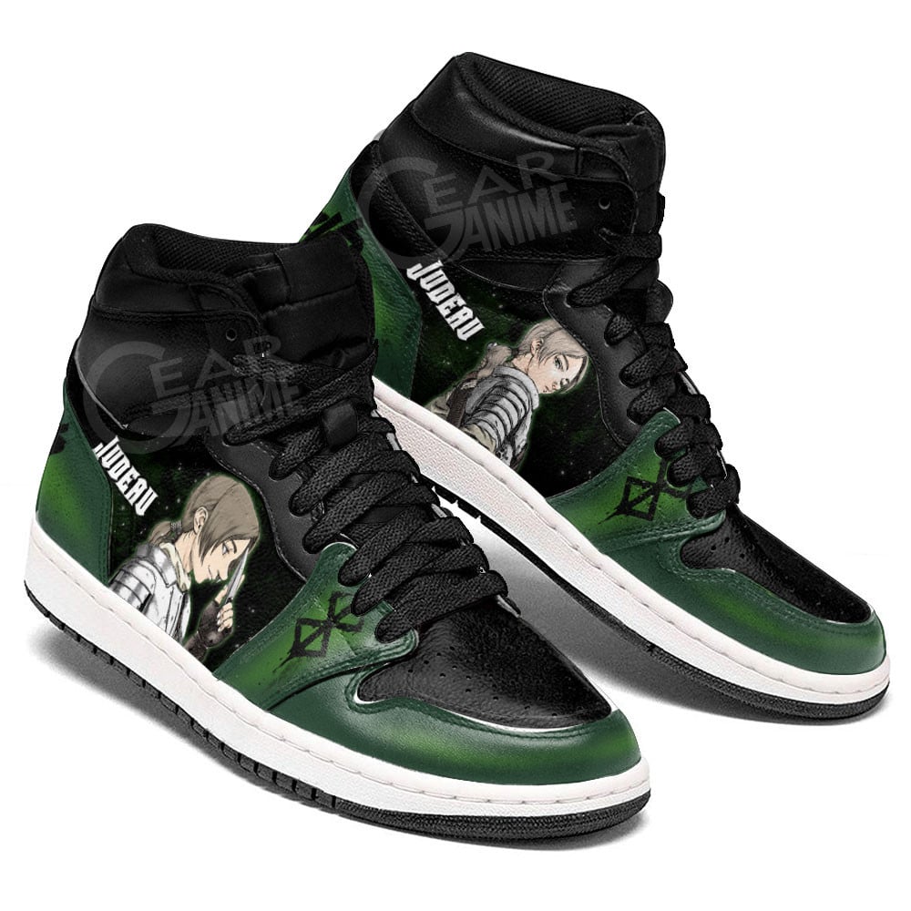 Judeau JD1s Sneakers Berserk Anime Shoes For Fans, Air Jordan Hightop