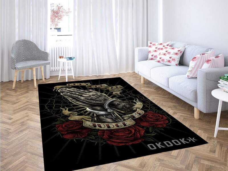 Judge Wallpaper Carpet Rectangle Rug