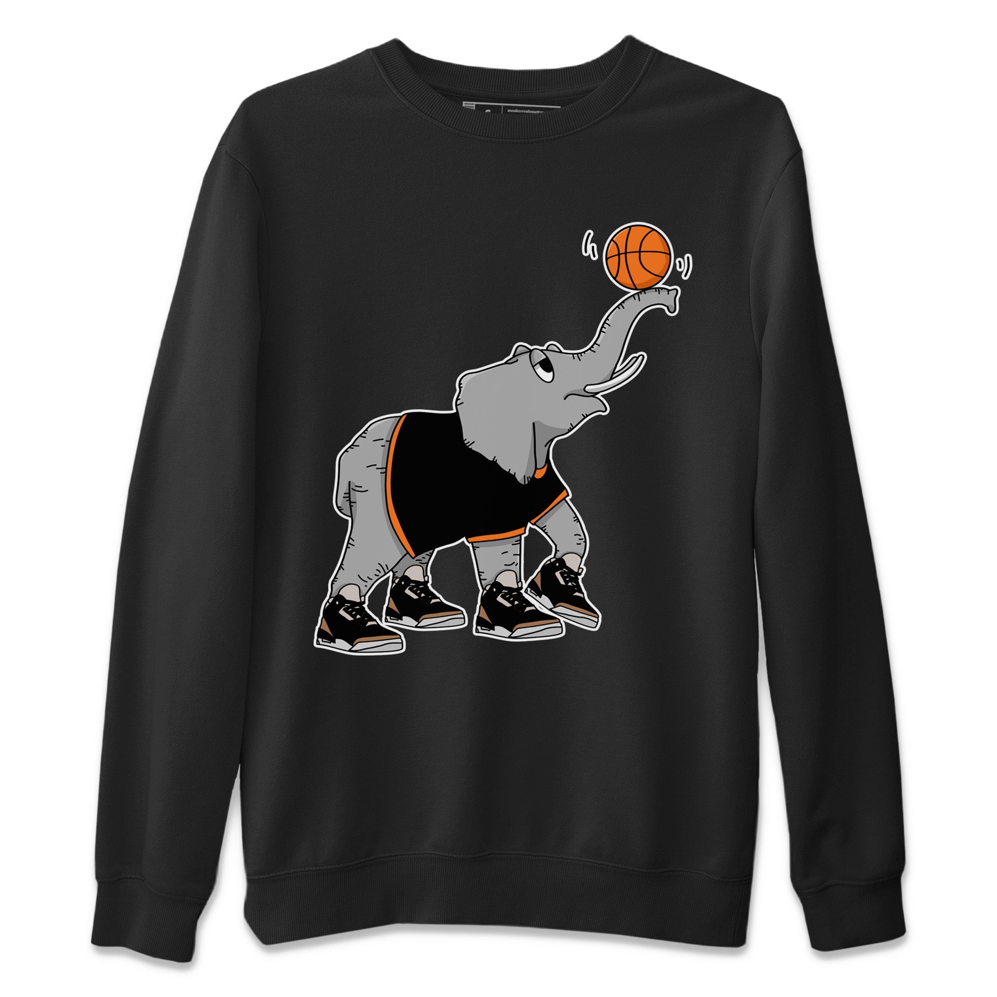 Juggling Elephant Unisex Sweater – Air Jordan 3 Desert Elephant, Sneakers Matching Sweater