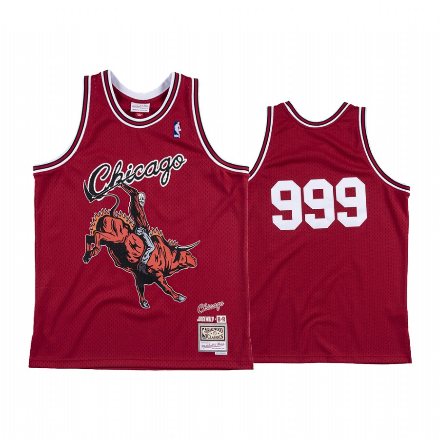 Juice Wrld X Chicago Bulls Red Jersey BR