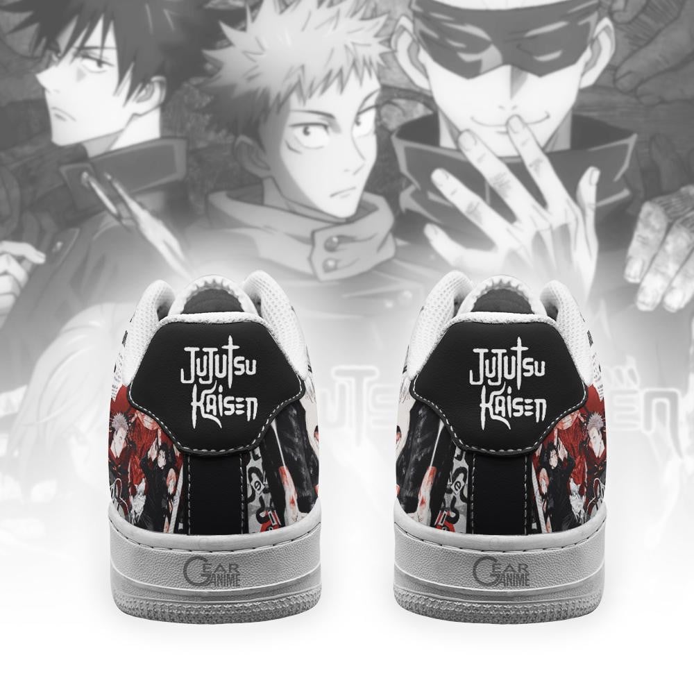 Jujutsu Kaisen Air Sneakers Custom Manga Mixed Anime Shoes