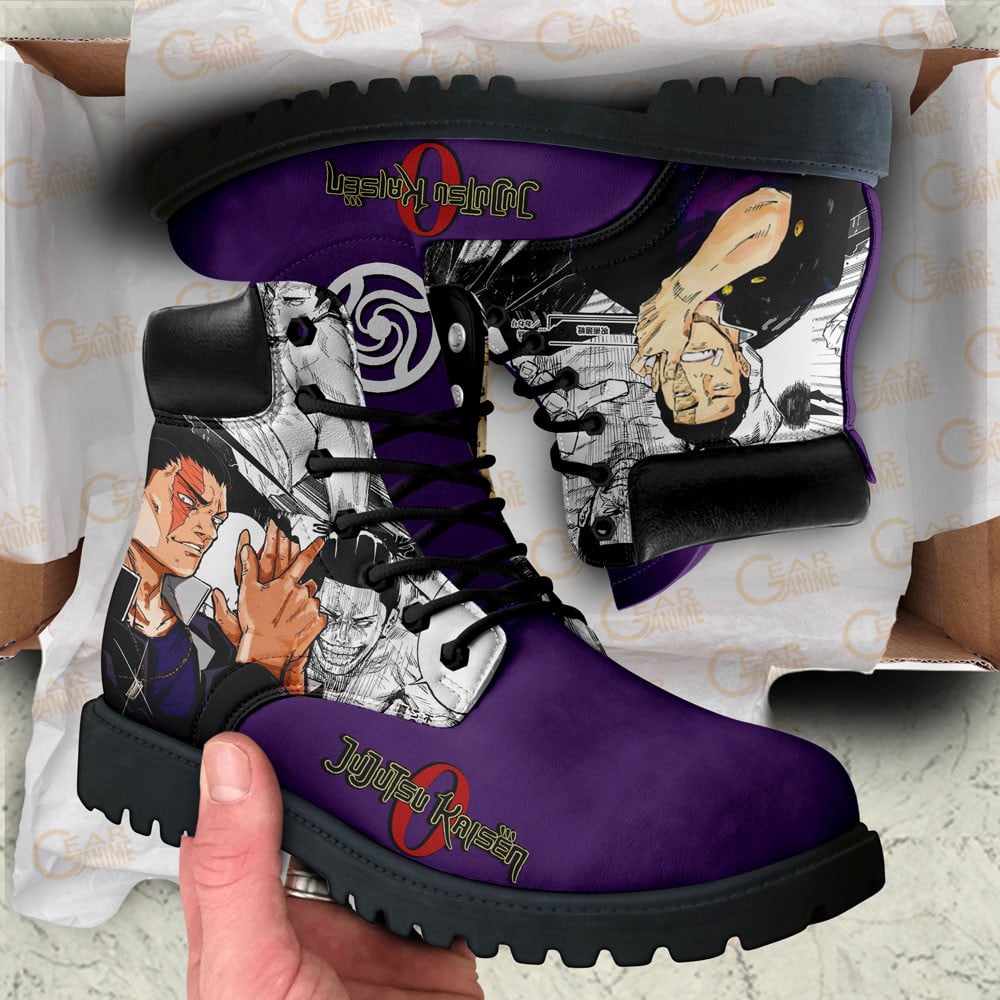 Jujutsu Kaisen Aoi Todo Boots Anime Custom Shoes
