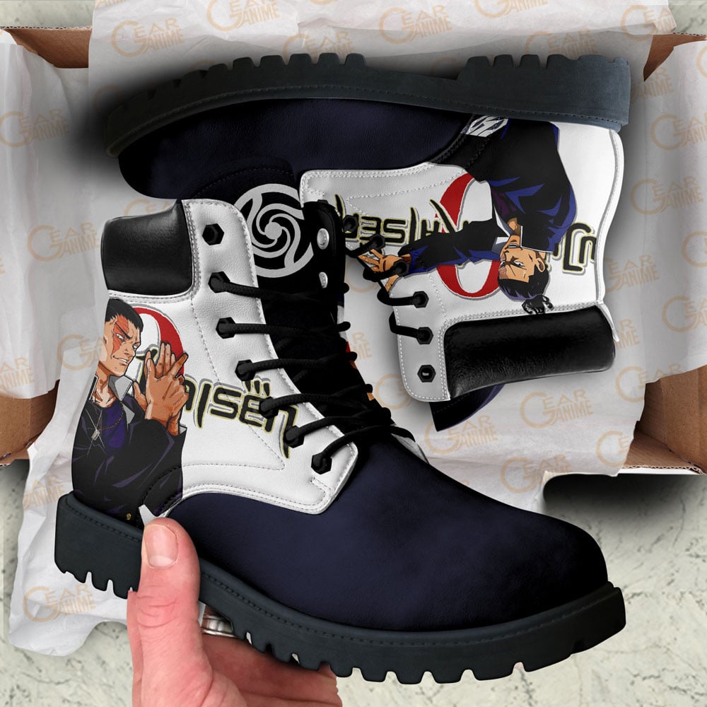 Jujutsu Kaisen Aoi Todo Boots Anime Custom Shoes