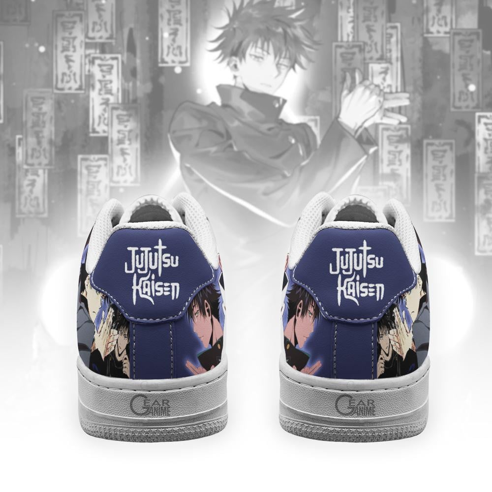 Jujutsu Kaisen Fushiguro Megumi Air Sneakers Custom Anime Shoes