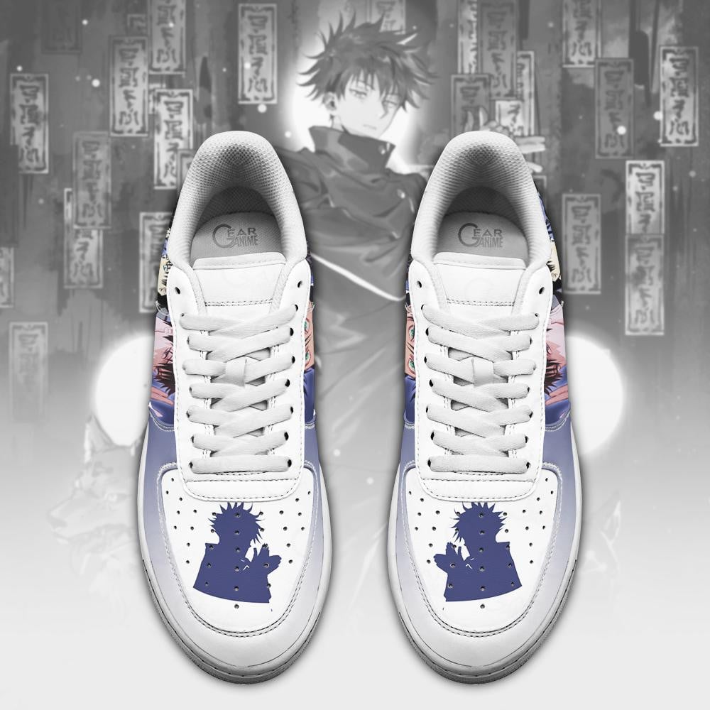 Jujutsu Kaisen Fushiguro Megumi Air Sneakers Custom Anime Shoes