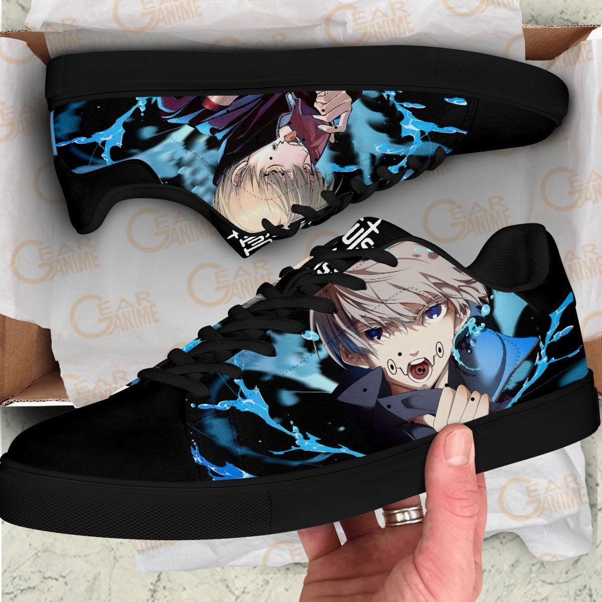 Jujutsu Kaisen Inumaki Toge Skate Shoes Custom Anime Shoes