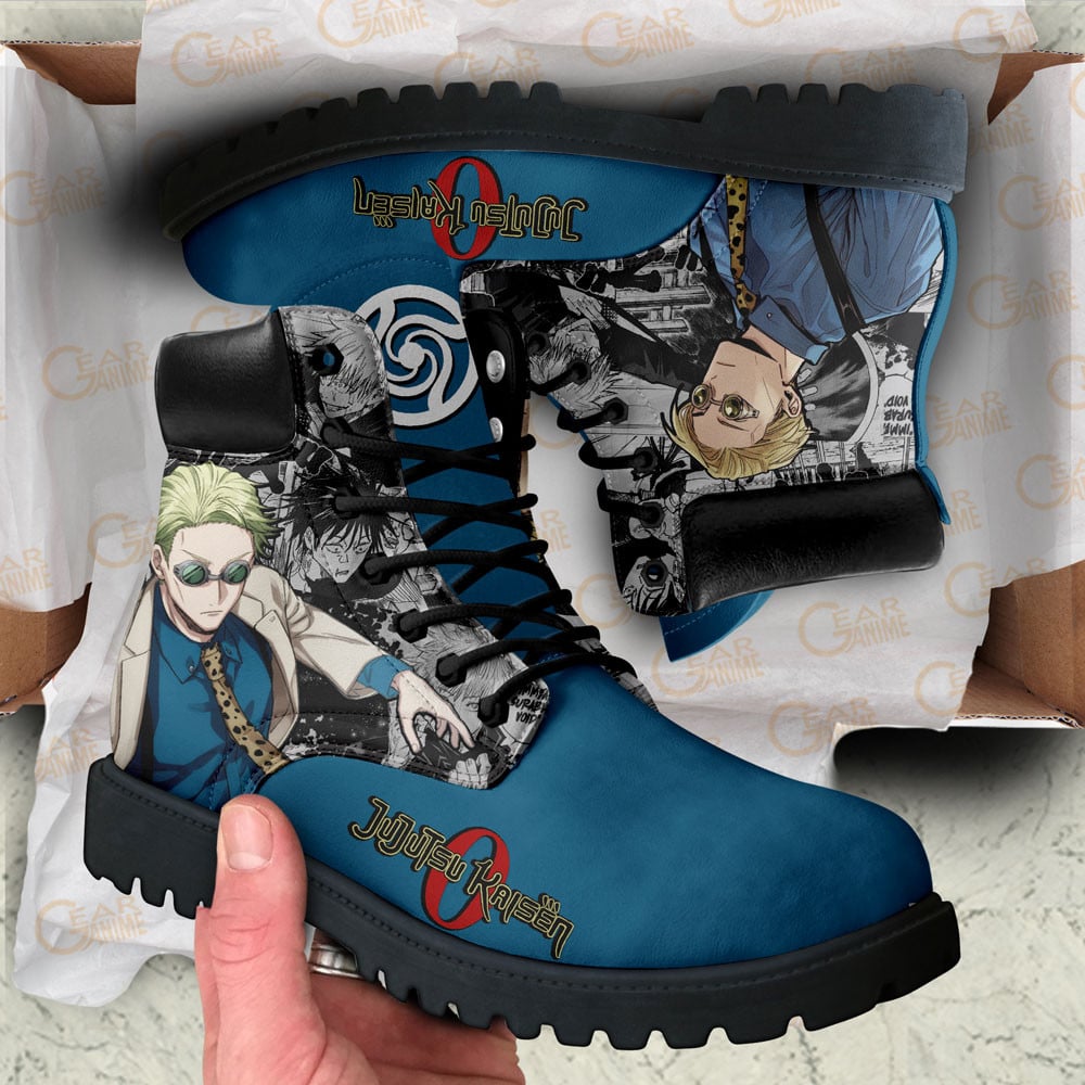 Jujutsu Kaisen Kento Nanami Boots Anime Custom Shoes