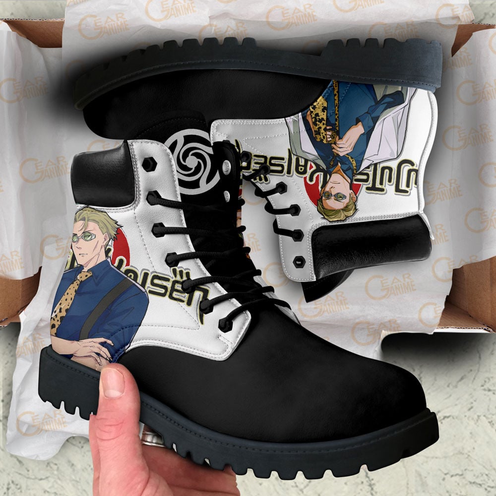 Jujutsu Kaisen Kento Nanami Boots Anime Custom Shoes