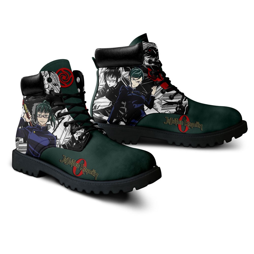 Jujutsu Kaisen Maki Zenin Boots Anime Custom Shoes