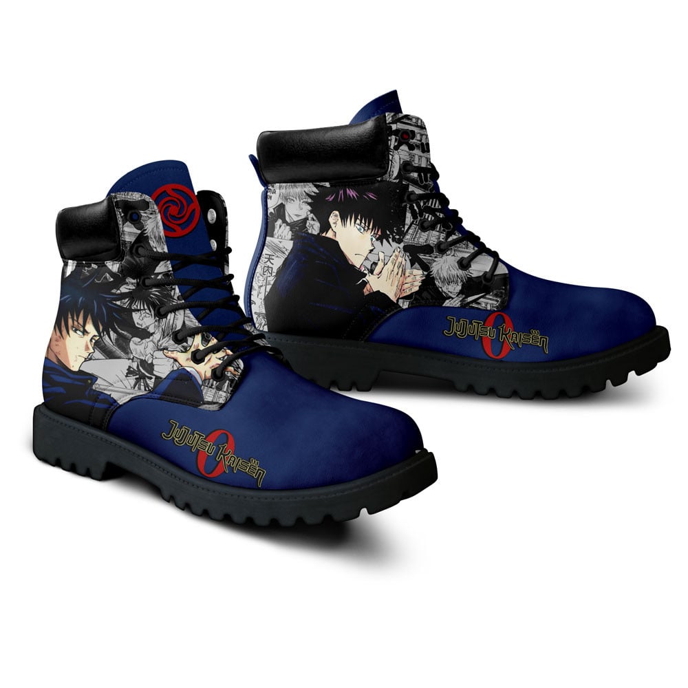 Jujutsu Kaisen Megumi Fushiguro Boots Anime Custom Shoes