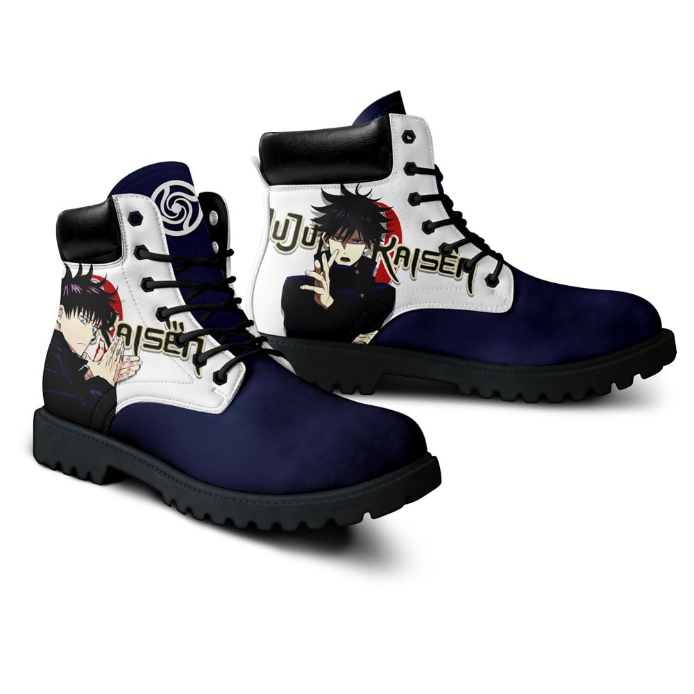 Jujutsu Kaisen Megumi Fushiguro Boots Anime Custom Shoes