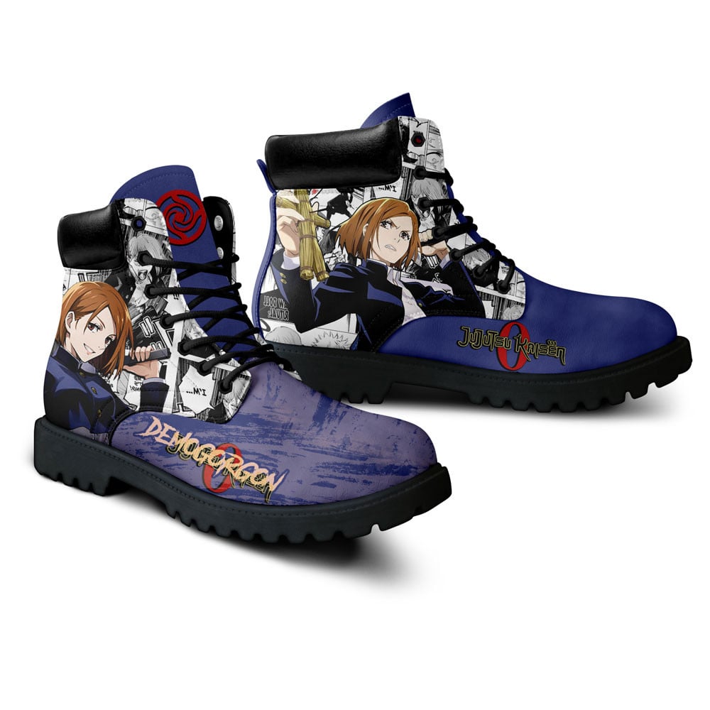 Jujutsu Kaisen Nobara Kugisaki Boots Anime Custom Shoes
