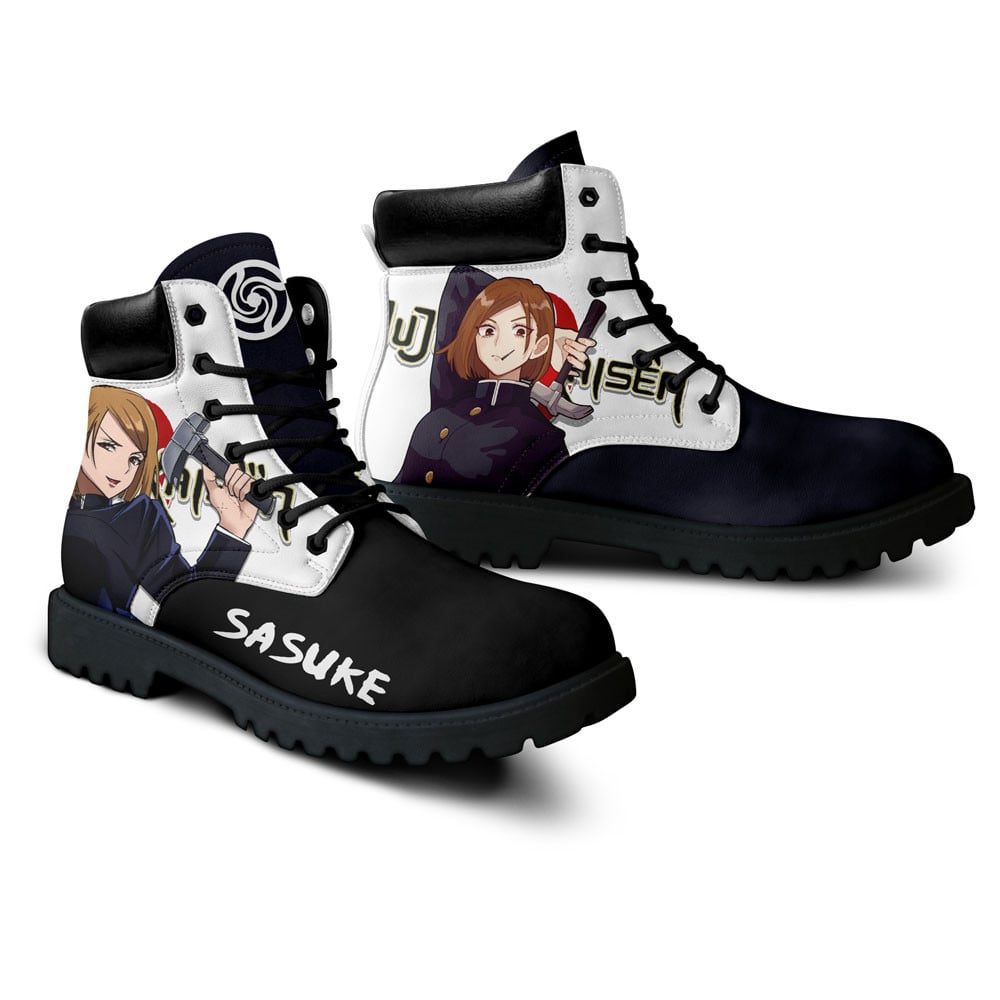 Jujutsu Kaisen Nobara Kugisaki Boots Anime Custom Shoes