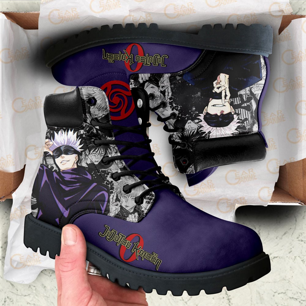 Jujutsu Kaisen Satoru Gojo Boots Anime Custom Shoes
