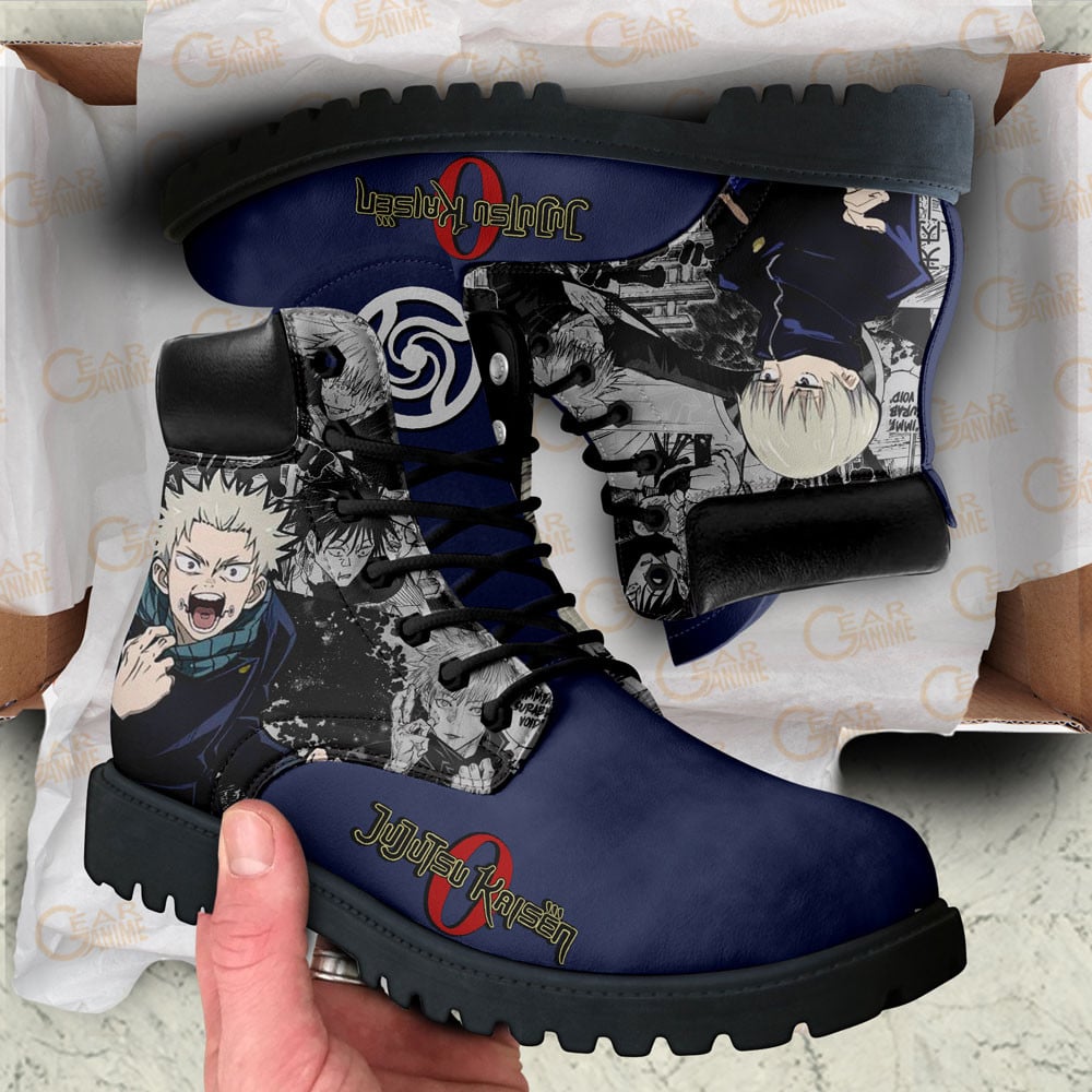 Jujutsu Kaisen Toge Inumaki Boots Anime Custom Shoes