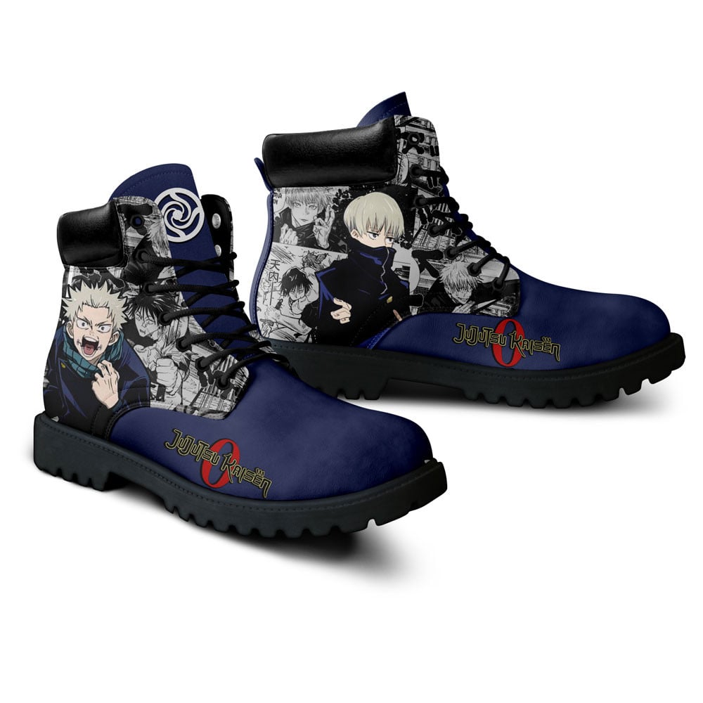 Jujutsu Kaisen Toge Inumaki Boots Anime Custom Shoes