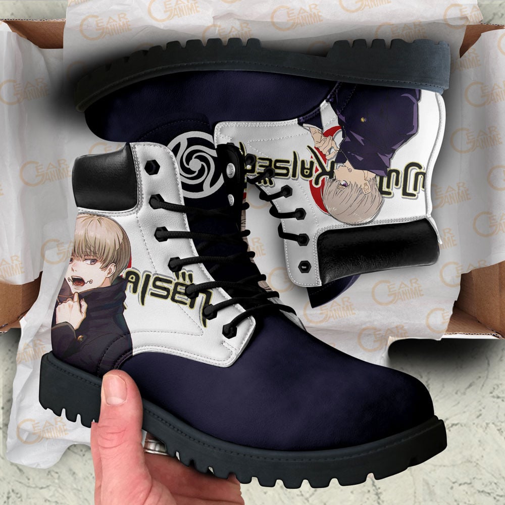 Jujutsu Kaisen Toge Inumaki Boots Anime Custom Shoes