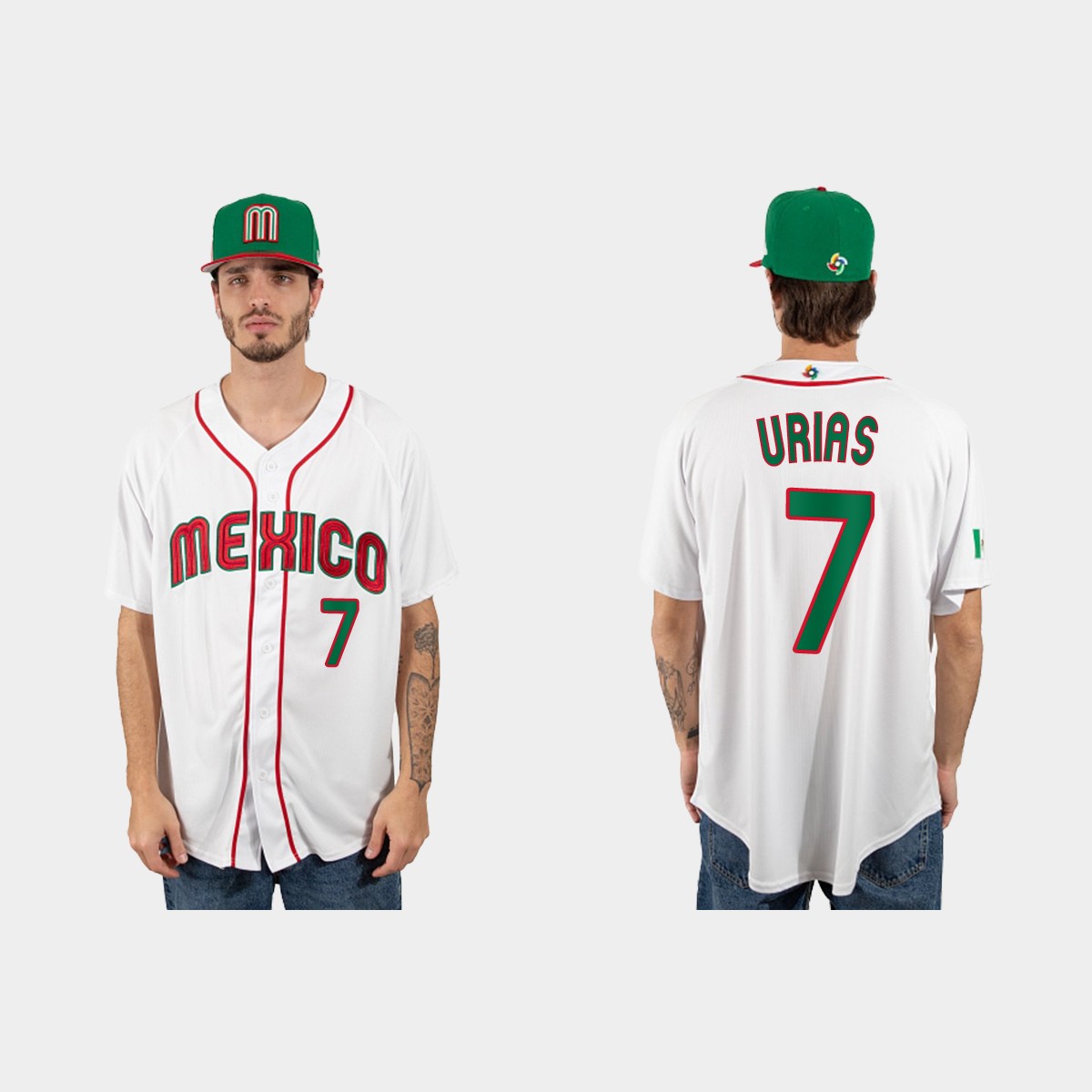Julio Urias Mexico 2023 World Classic Jersey - White