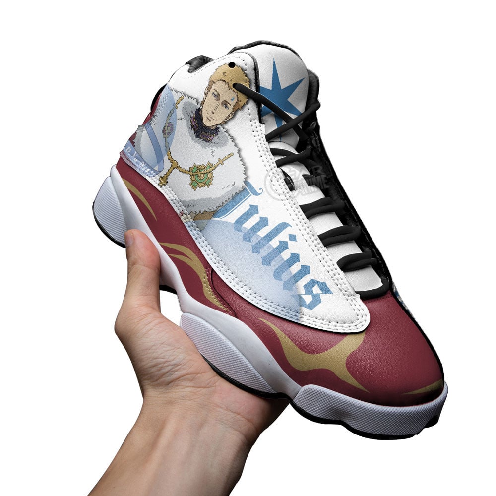 Julius Novachrono JD13 Sneakers Black Clover Custom Anime Shoes