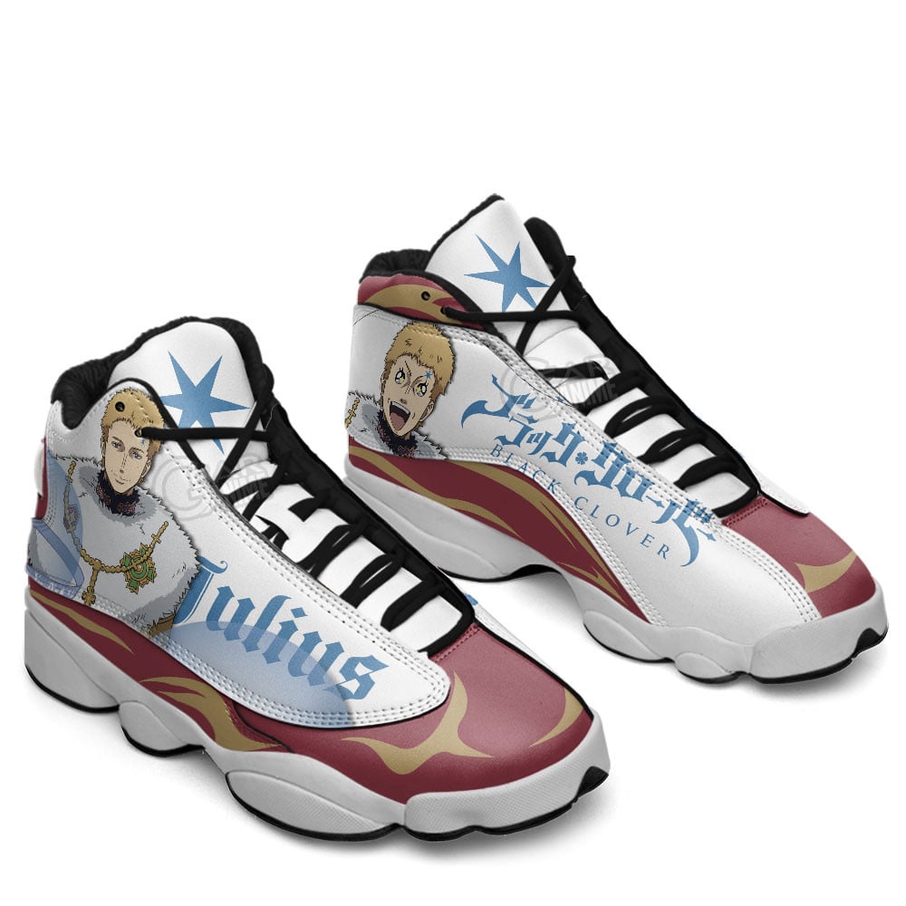 Julius Novachrono JD13 Sneakers Black Clover Custom Anime Shoes