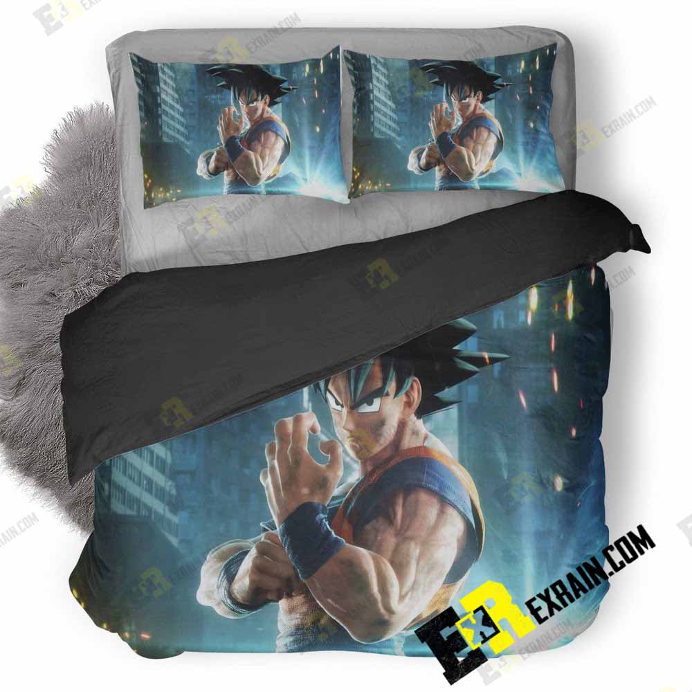Jump Force Goku Ml 3D Customized Duvet Cover Bedding Set