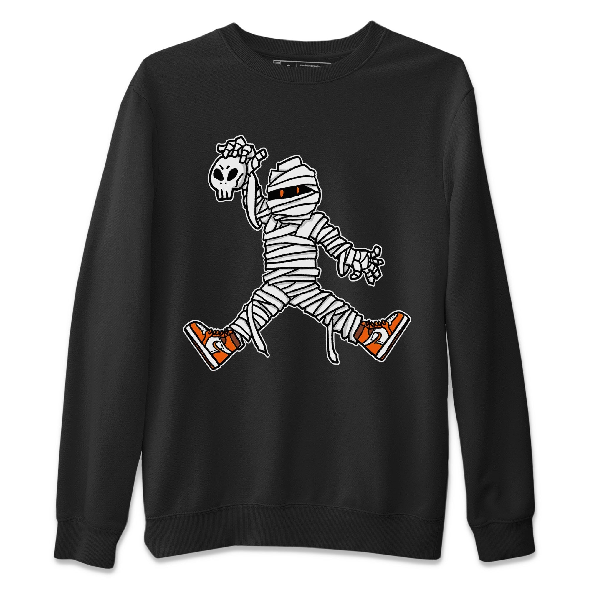 Jumping Mummy Unisex Sweater – Air Jordan 1 Starfish, Sneakers Matching Sweater