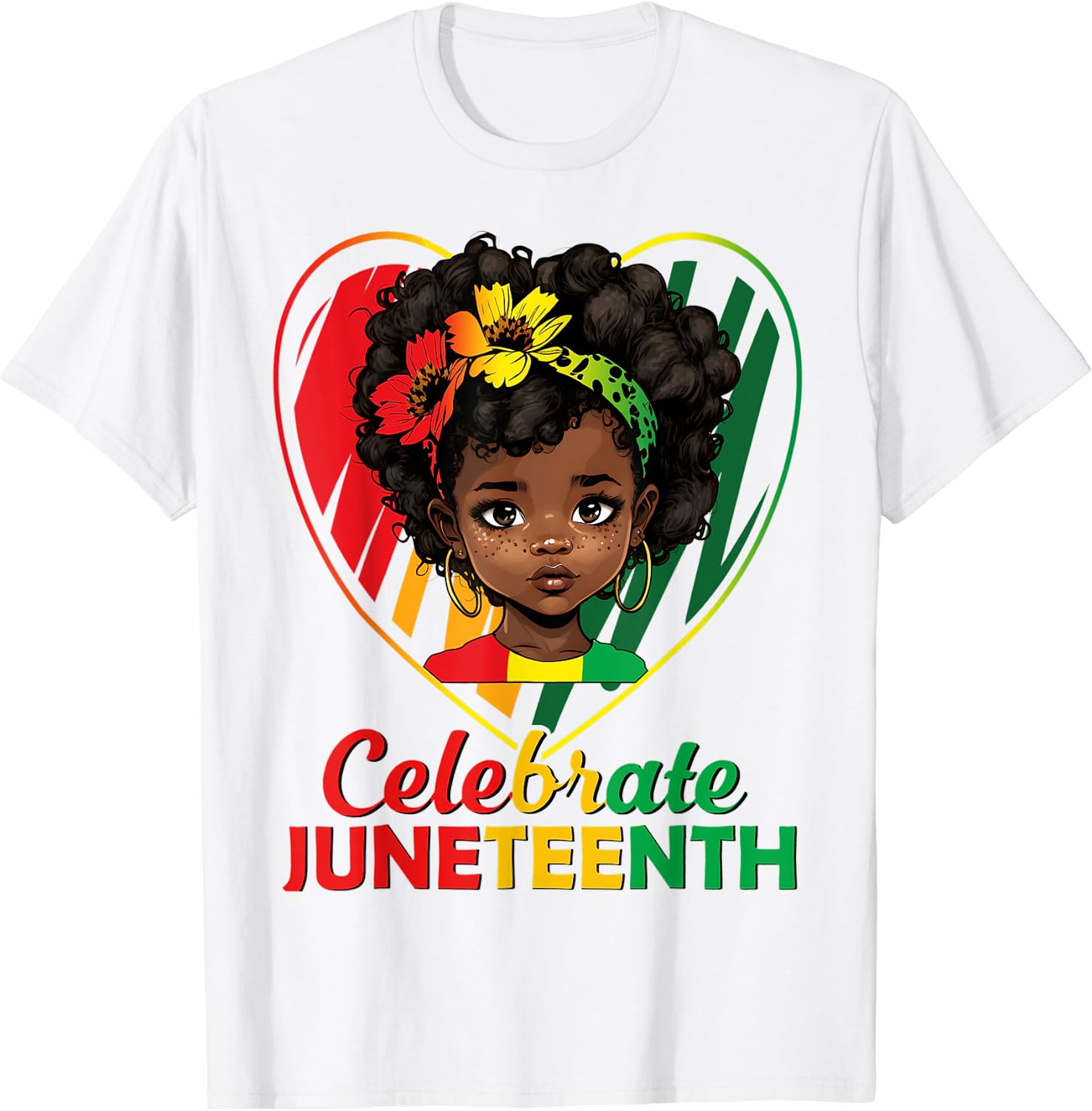 Juneteenth Celebrate girls kids African American black 1865T-Shirt