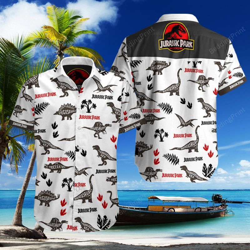 Jurassic Park Style Hawaiian Shirt