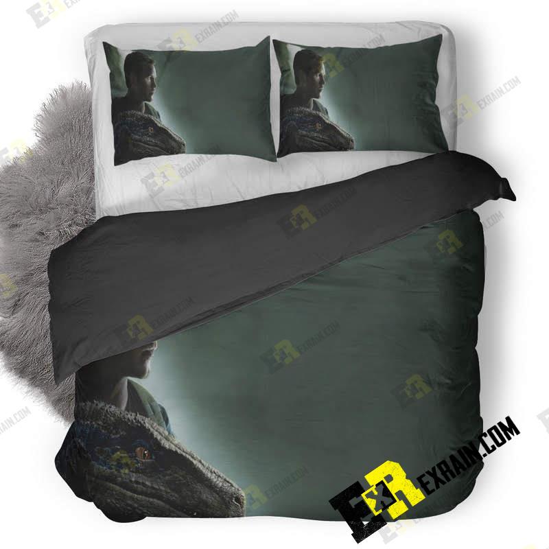 Jurassic World Fallen Kingdom 3D Customized Duvet Cover Bedding Set