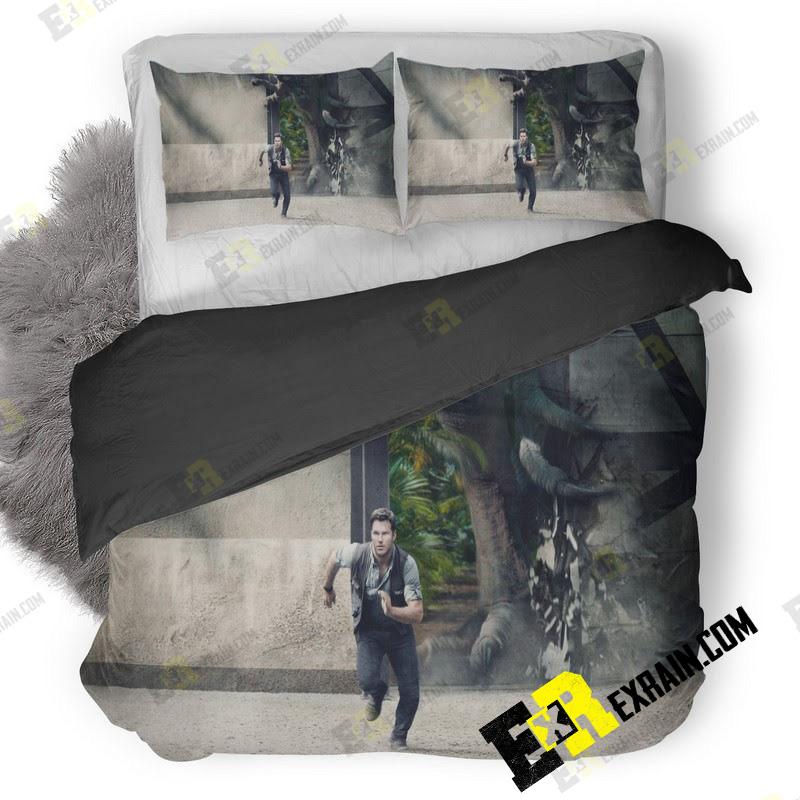Jurassic World Movie 6A 3D Customized Duvet Cover Bedding Set