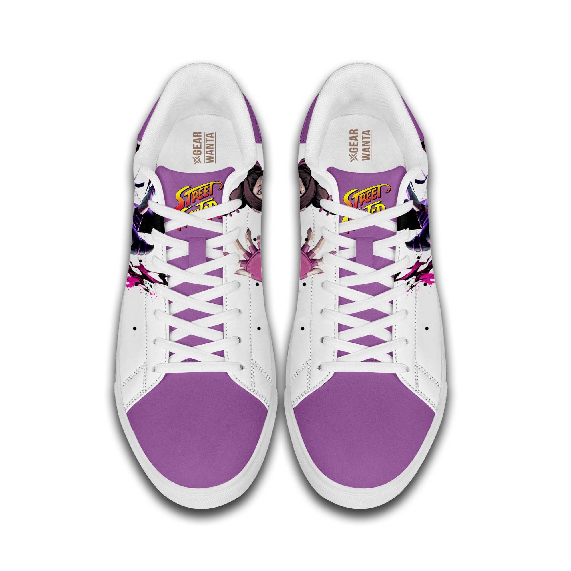 Juri Skate Shoes Custom Street Fighter Game Shoes