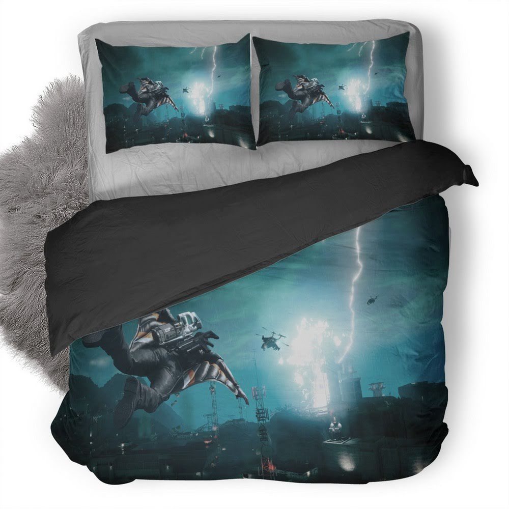 Just Cause Stormnight 3D Customized Duvet Cover Bedding Set