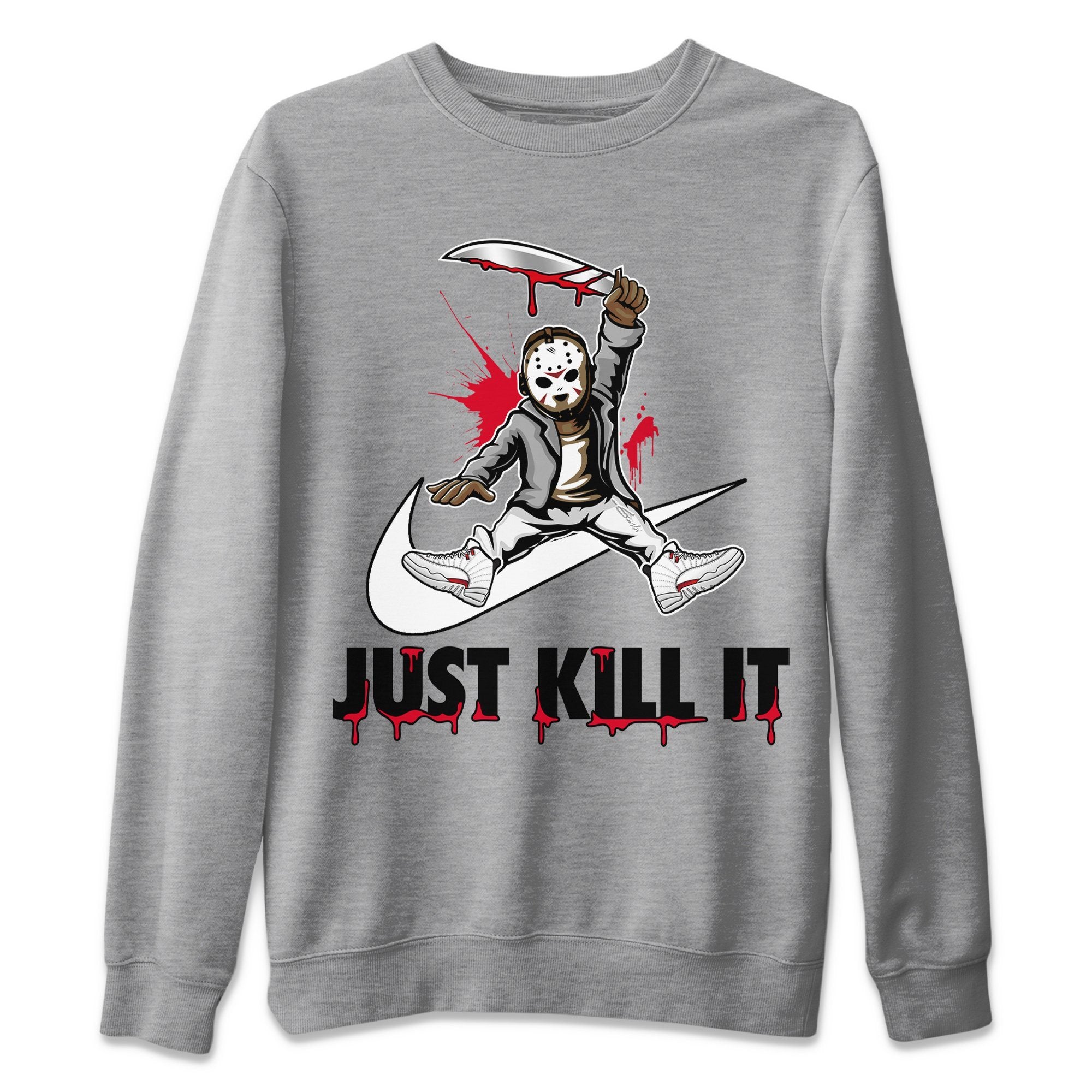 Just Kill It Unisex Sweater – Air Jordan 12 Twist, Sneakers Matching Sweater