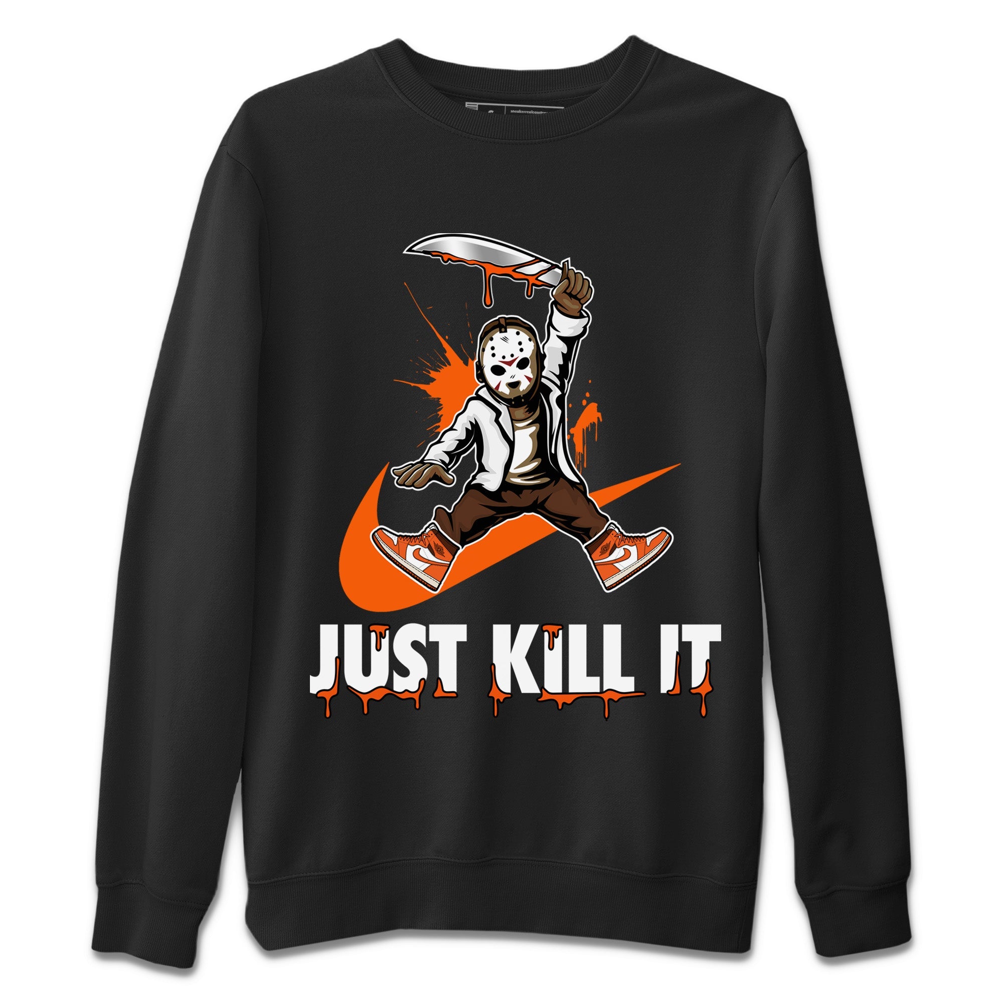 Just Kill It Unisex Sweater – Air Jordan 1 Starfish, Sneakers Matching Sweater
