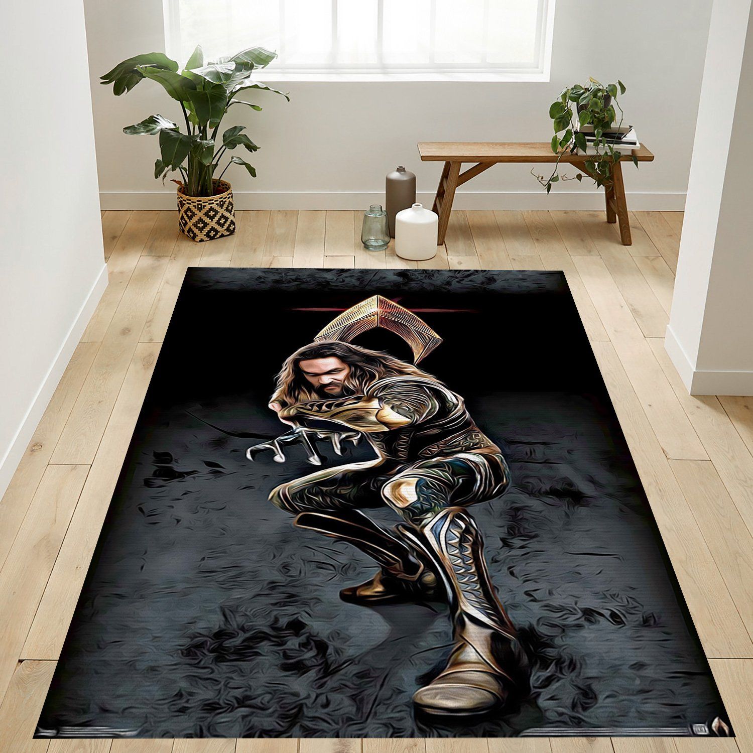 Justice League Aquaman Rectangle Rug – Custom Size And Printing