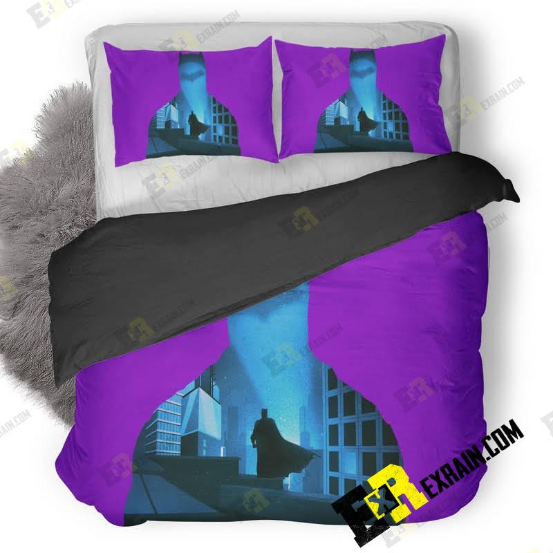 Justice League Batman Artwork Wu 3D Customized Duvet Cover Bedding Set