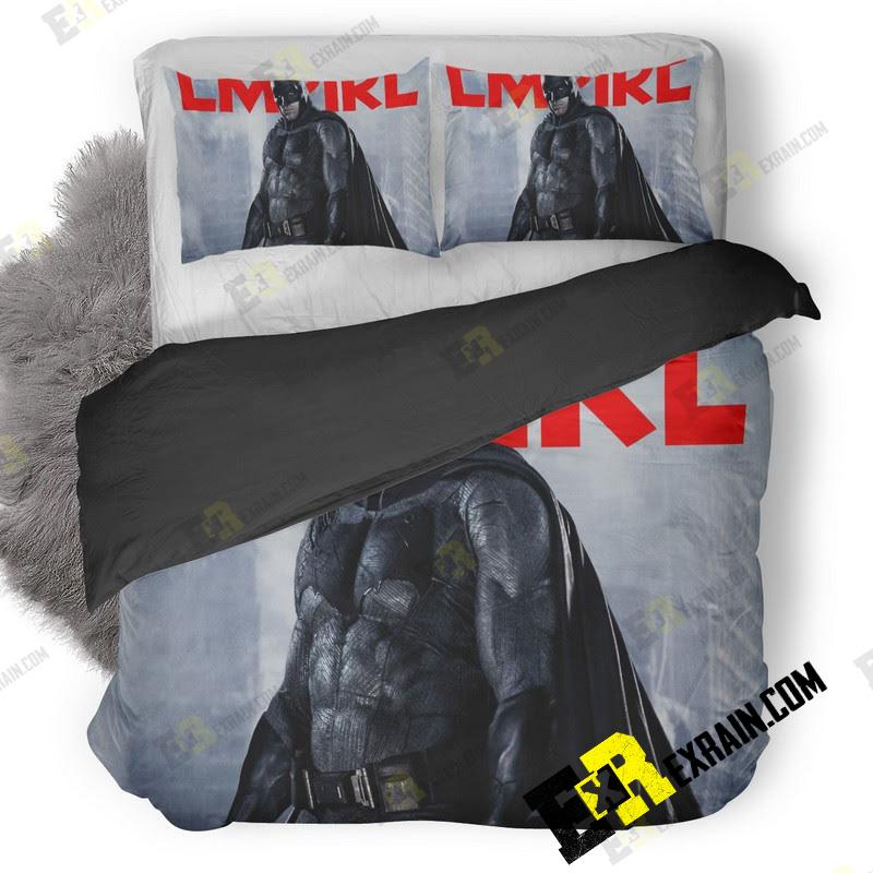Justice League Batman Empire Magazine 2N 3D Customized Duvet Cover Bedding Set