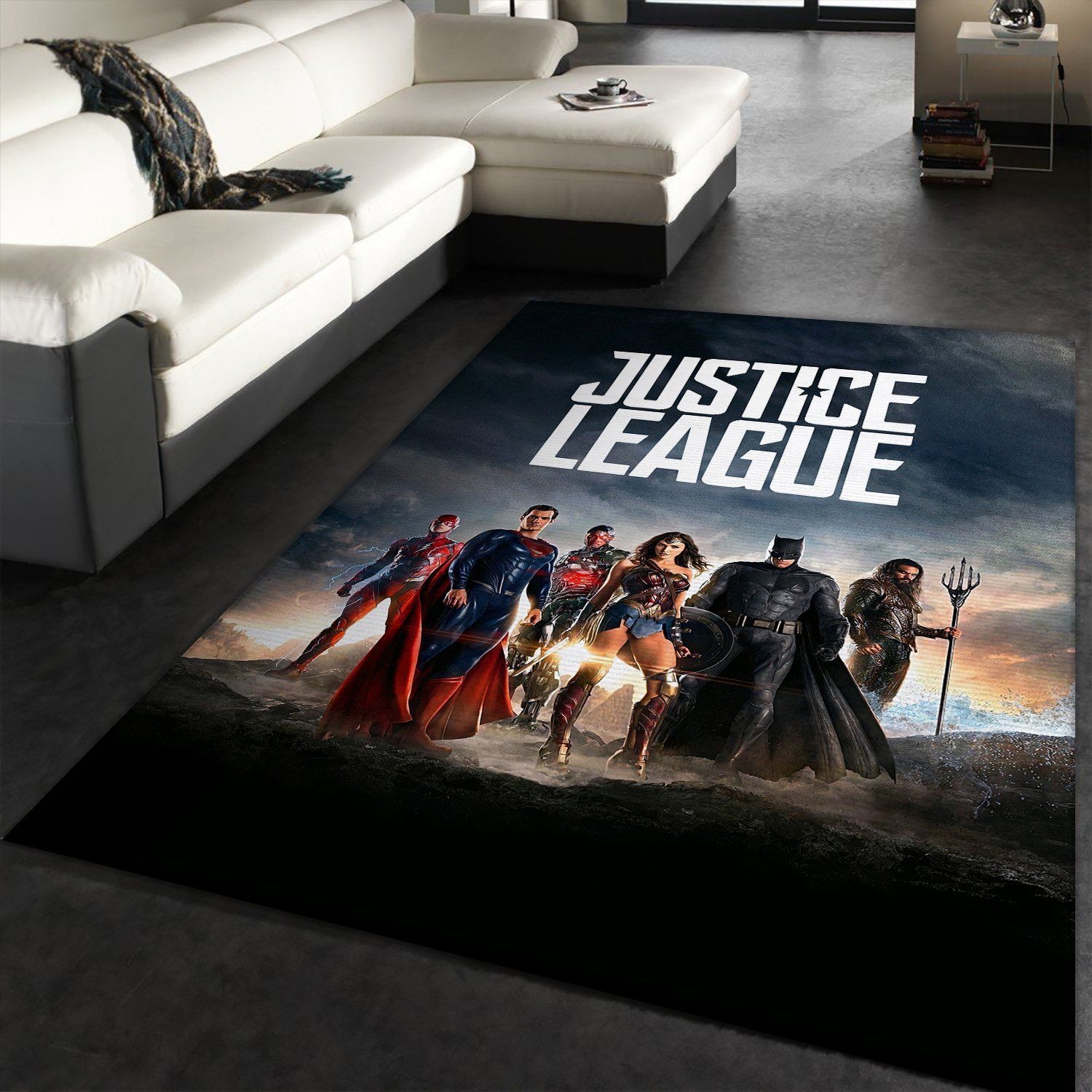 Justice League DC Comic Movies Rectangle Rug – Custom Size And Printing