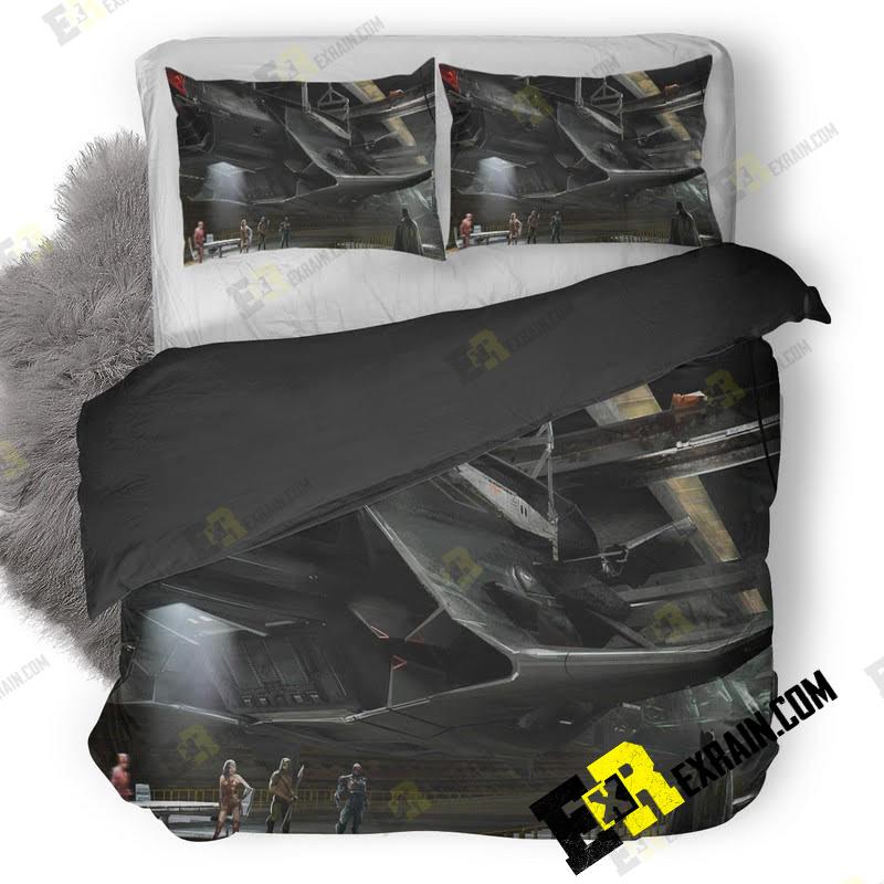 Justice League Fan Artwork 3D Customized Duvet Cover Bedding Set
