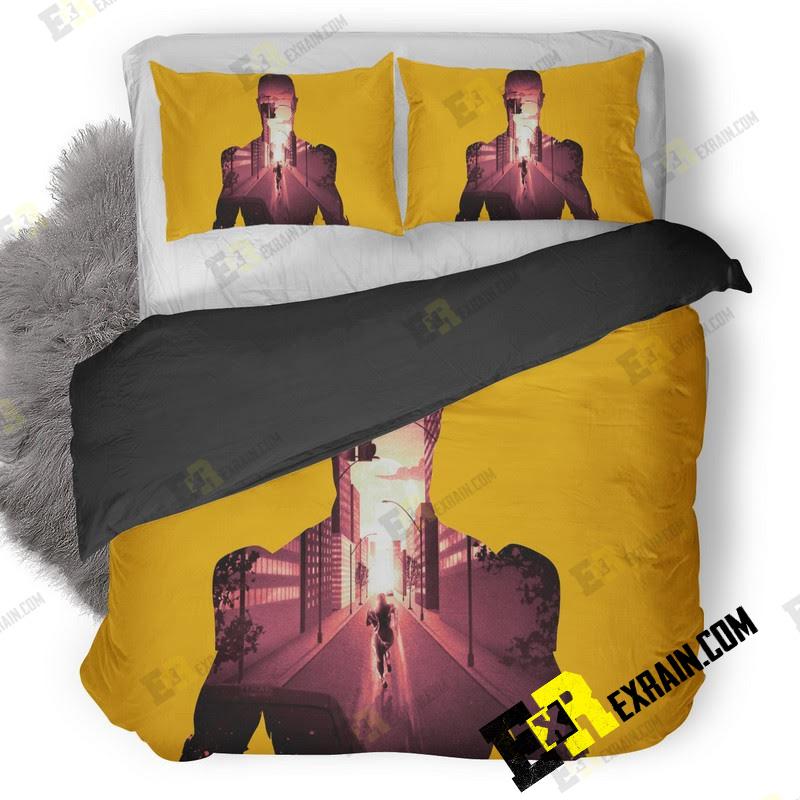 Justice League Flash Artwork 8H 3D Customized Duvet Cover Bedding Set
