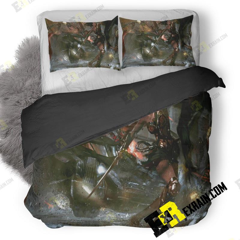 Justice League Flash Wonder Woman Aquaman Artwork 8B 3D Customized Duvet Cover Bedding Set
