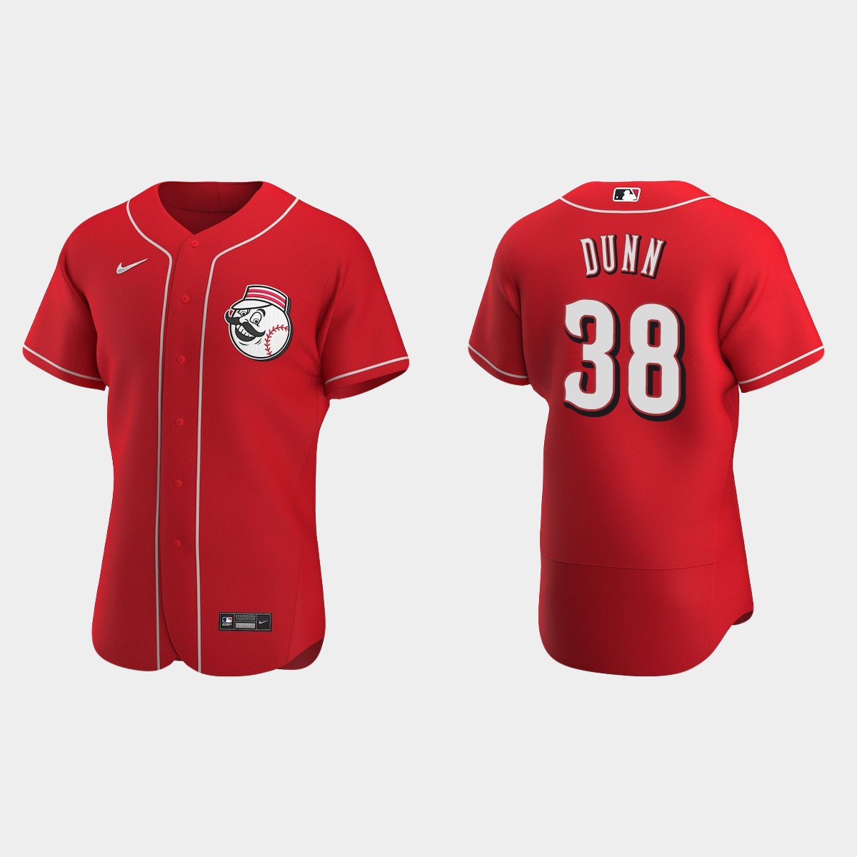 Justin Dunn Cincinnati Reds Jersey - Scarlet