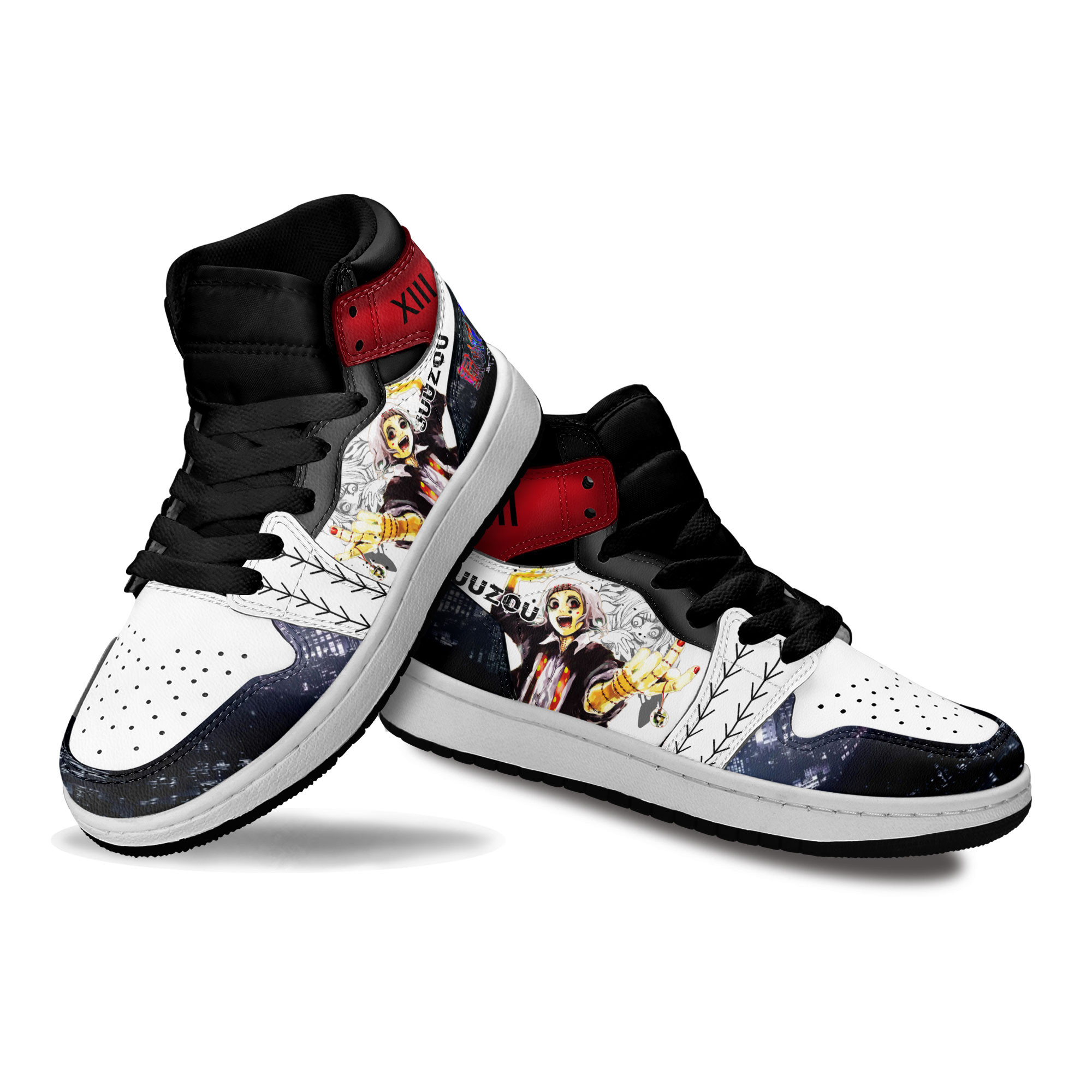 Juuzou Suzuya Kids Sneakers Custom Tokyo Ghoul Anime Shoes For Kids