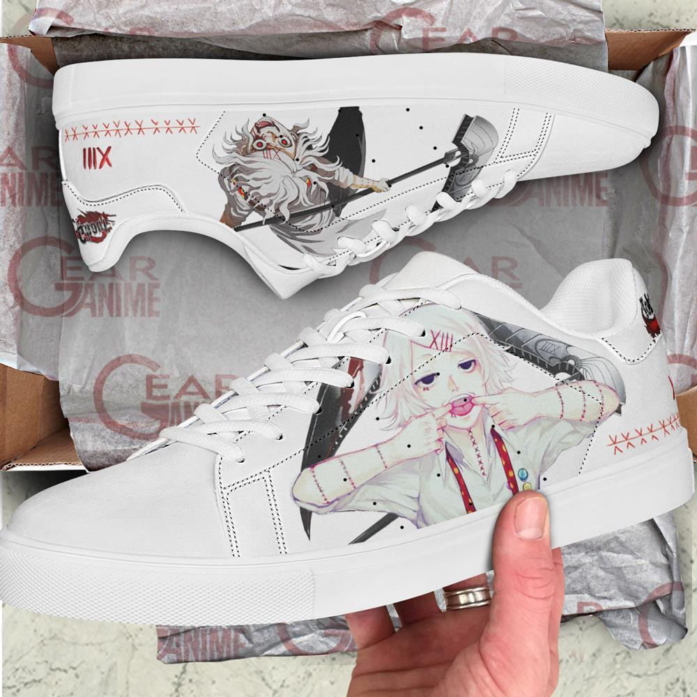 Juuzou Suzuya Skate Shoes Tokyo Ghoul Custom Anime Shoes