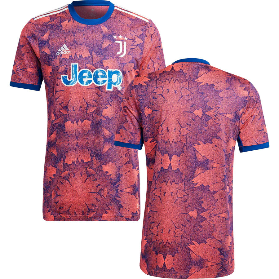 Juventus Men 2022/23 Third Soccer Jersey – Pink/Blue