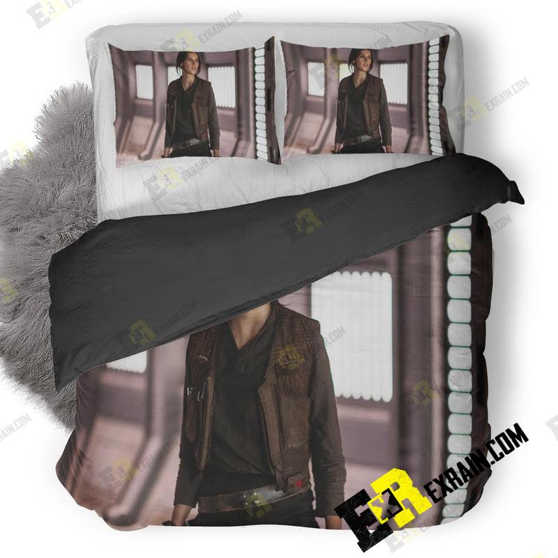 Jyn Erso Wide 3D Customized Duvet Cover Bedding Set